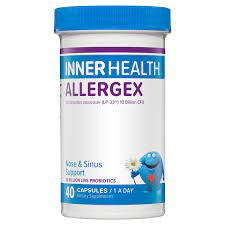 Allergex Probiotic 40caps ( previously hayfever relief)