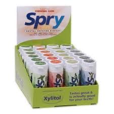 Spry chewing gum