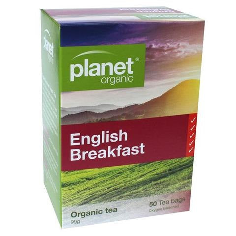 Planet Organic English Breakfast - 25Tea Bags