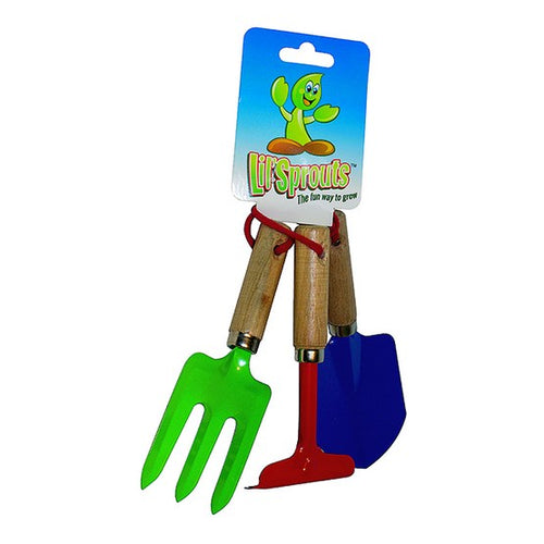 Lil Sprouts Childrens Hand Tool Set - 3 Piece
