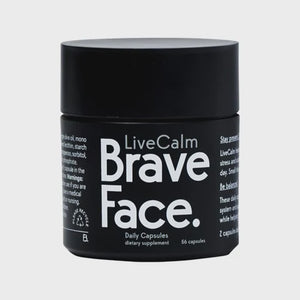 BraveFace LiveCalm Capsules 56s