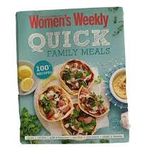 The Australian Womans Weekly Quick Family Meals Soft Cover Book