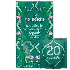 Pukka Breathe In - with eucalyptus 20 Teabags