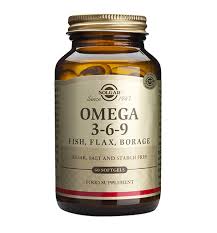 Omega 3-6-9, Fish, Flax, Borage