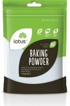LOTUS G/F BAKING POWDER 125GM
