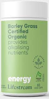 Barley Grass - 60 VegeCaps Certified Organic