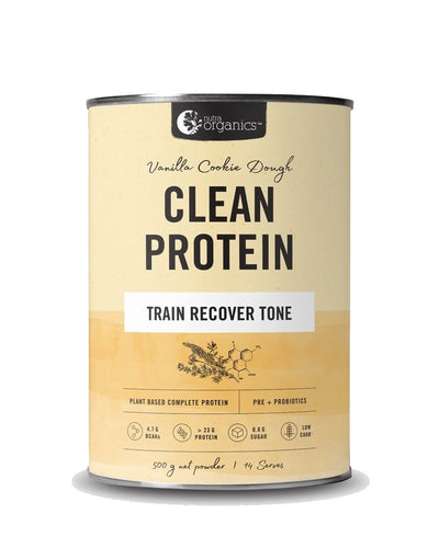 Nutra Organics-Clean Protein Vanilla Cookie Dough 500g