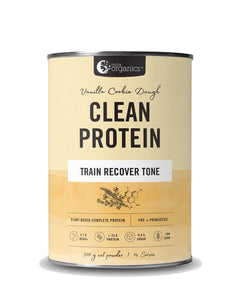 Nutra Organics-Clean Protein Vanilla Cookie Dough 500g