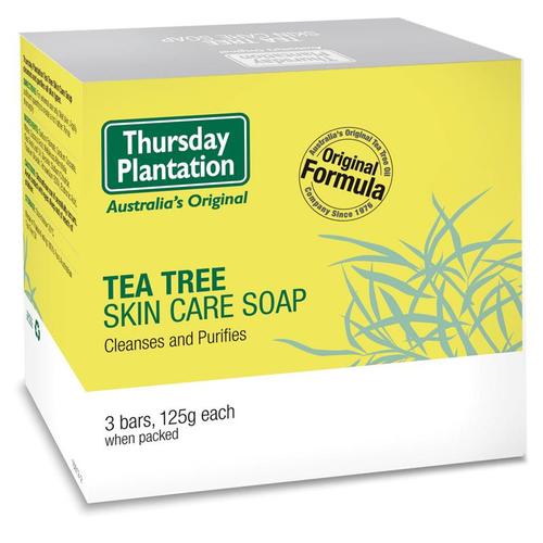 Tea Tree Soap 3x125g