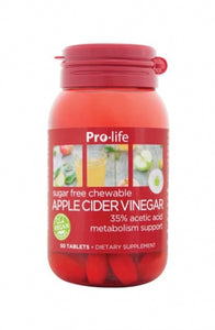 Pro-life Apple Cider Vinegar 50 Chewables
