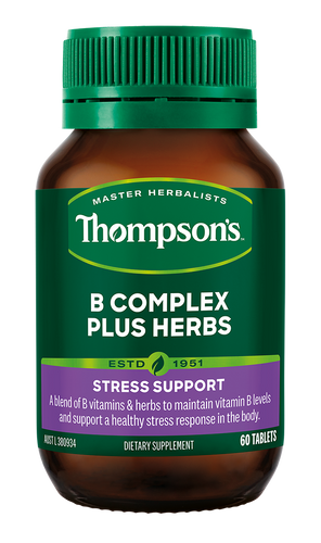 B Complex Plus Herbs 60 Tablets