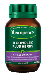 B Complex Plus Herbs 60 Tablets