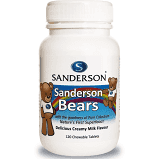 Sanderson Bears Colostrum chews for kids