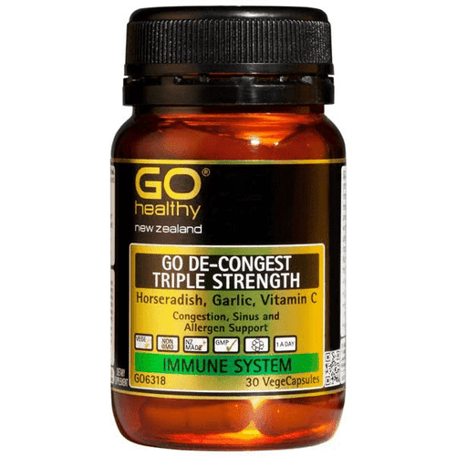 GO DE-CONGEST TRIPLE STRENGTH - Congestion support