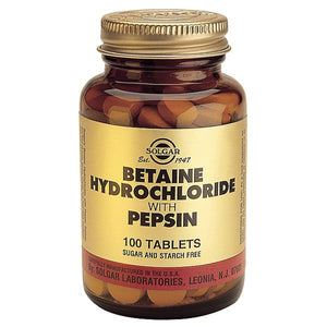 Betaine Hydrochloride w Pepsin