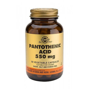 Pantothenic Acid 550 mg (Vitamin B5)